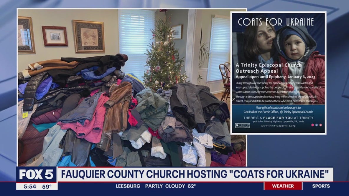 Collecting 'Coats for Ukraine'